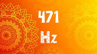 471 Hz Pure Tone for Relaxation and Stress Relief  Calming Frequency [upl. by Rozelle]