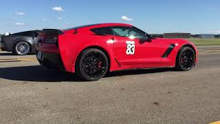 Z06 vs ZR1 Half Mile [upl. by Aillemac]