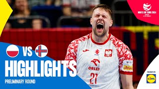 How did they turn it around  Poland vs Faroe Islands  Highlights  Mens EHF EURO 2024 [upl. by Eimia208]