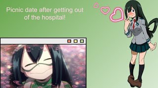 My Hero Academia Tsuyu Asui x Listener ASMR  you get hurt and have to go to the hospital [upl. by Sremlahc307]