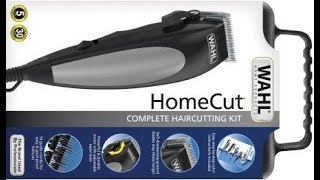 WAHL HomeCut Complete Haircutting Kit UNBOXING amp COMPLETE REVIEW [upl. by Annayoj]