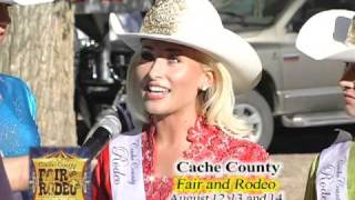 Cache County Fair rodeo royalty [upl. by Frymire]