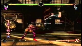 Mortal Kombat 9 Advanced Mileena Combos [upl. by Margit923]