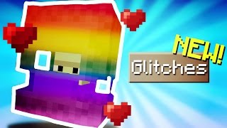 Minecraft Pocket Edition  GLITCHES  6 working glitches MCPE [upl. by Alathia]