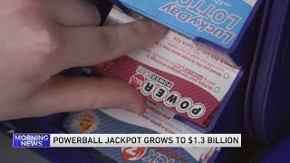 Powerball jackpot estimated at 130 billion for Saturdays drawing [upl. by Luo]