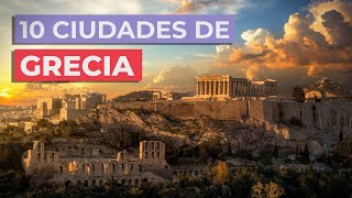 10 Ciudades de Grecia 🇬🇷  Imprescindibles [upl. by Shanks327]