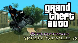 GTA SA in VC map  Stunting With Style 3 [upl. by Dnomsed]