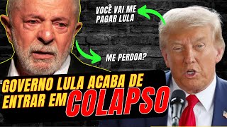 ACABOU PARA LULA Governo entra em COLAPSO 1 dia após VITÓRIA ESMAGADORA DE TRUMP  O CHORO DA GLOBO [upl. by Elad]