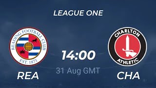 Reading vs Charlton Athletic preview [upl. by Emmye]