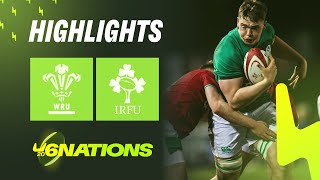 HIGHLIGHTS  Wales v Ireland  8 tries and more  Six Nations Under20s [upl. by Durarte810]