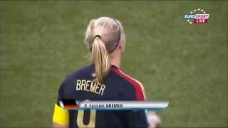 U20 Frauen WM 2014 Deutschland Brasilien 2 Halbzeit [upl. by Nonohcle]