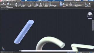 AutoCAD Extruir por trayectoria [upl. by Retrak]