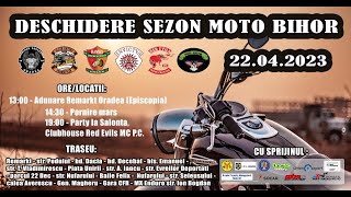 🤟 Deschidere Sezon Moto Oradea 2023 🎬 [upl. by Adimra]