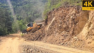 LİEBHERR 746 Dozer İle Viraj Genişletme 2 1 [upl. by Eugatnom]