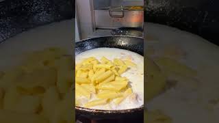 alfredo pasta likeandsubscribe nepalifoodvlog [upl. by Ahtanamas]