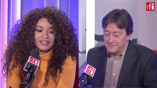 La cantante cubana Luna Manzanares con Jordi Batallé en RFI [upl. by Artemus]