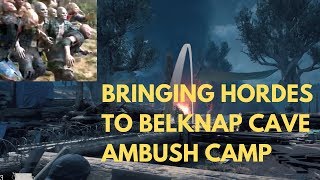 Bringing Zombies to Belknap Caves Ambush Camp to Kill for You  Days Gone [upl. by Elbas]