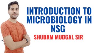 Introduction to Microbiology in Nsg II B Sc Nursing 1st II Microbiology II Shubam Sir II [upl. by Lehcim413]