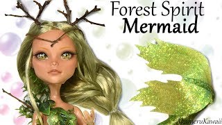 Forest Spirit Mermaid  Repaint Tutorial [upl. by Hi995]