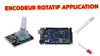 ENCODEUR ROTATIF AVEC ARDUINO APPLICATIONS [upl. by Romaine]