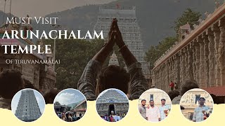 Visit Arunachalam Temple 🛕  Giri pradakshina 14km [upl. by Coshow]