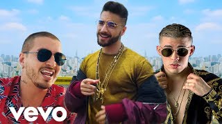 J Balvin ft Bad Bunny Daddy Yankee Maluma  Tusi Official Video [upl. by Eal306]