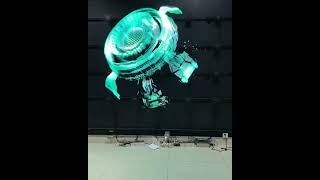 Mesmerising 3D Holographic Fan Display  LargeScale Visual Projection [upl. by Youngman]