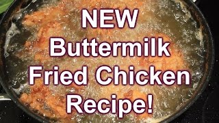 New  Buttermilk Fried Chicken Recipe   Yummy [upl. by Montanez]