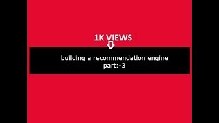 RECOMMENDATION ENGINE TUTORIAL IN PHPPART 3 [upl. by Attenor900]