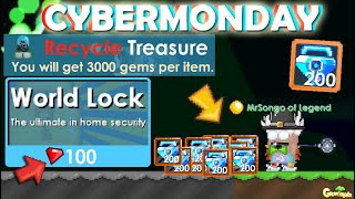 1000 Gems  30 WLS PROFIT  GEMS DUPLICATE BUG ROLLBACK OMG  GrowTopia [upl. by Bachman]