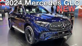 All NEW 2024 Mercedes Benz GLC 300de  Visual REVIEW interior exterior [upl. by Dafodil]