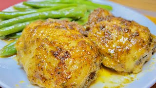 THE BEST BAKED CHICKEN YOULL EVER MAKE   JUICY amp CRISPY  EASY RECIPE TUTORIAL [upl. by Hild]