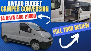 Less Than £1000 Vauxhall Vivaro Campervan Conversion We Changed Everything In Just 2 Weeks [upl. by Pickard]