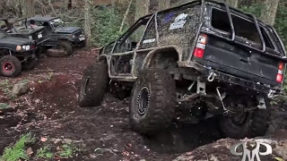 Pathmaker Rig Trail Wheeling at Frogstompers OHV Park Fall Off road Fun Day  S2E19 [upl. by Ayanej624]