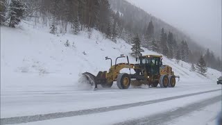 Avalanche mitigation taking place on many Colorado passes [upl. by Diannne]