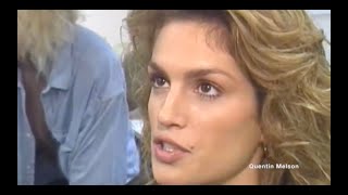 Cindy Crawford Interview on Male Models February 20 1995 [upl. by Lello]