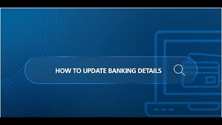 How to Update Banking Details on eFiling [upl. by Skilken631]