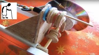 Lets make a Rubber Band Powered Car 7 [upl. by Eihctir]