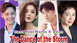 The Dance of the Storm Chinese Drama Cast Real Name amp Ages William Chan Gülnezer Bextiyar CDrama [upl. by Ihculo302]