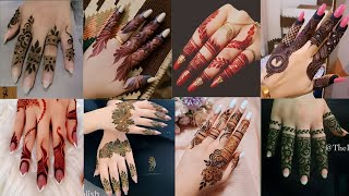 stylish fingers mehndi designs 2024 fingers henna designs viral trendingmehndi henna art [upl. by Breh]