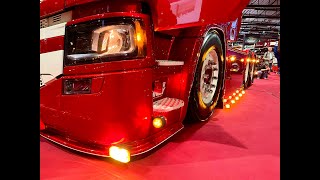 Scania V8 in Ciney Truck Show 2024 [upl. by Lavern]