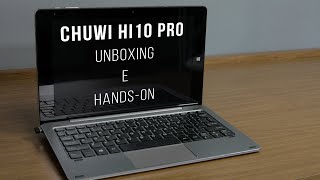 TABLET ou NOTEBOOK  Unboxing e Handson  Chuwi Hi10 Pro [upl. by Aennyl]