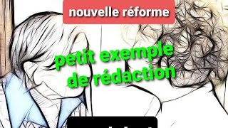 MODULE 6 Exemple RÉDACTION aidesoignante  nouvelle réforme Aide soignante [upl. by Aihseyn]