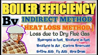 Boiler Efficiency By Indirect Method  Heat Loss Method [upl. by Eba]