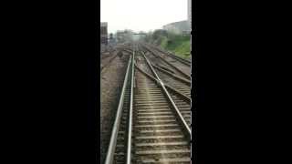 Waterloo East to Dartford train journey Drivers View [upl. by Lazare]