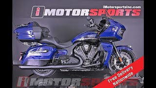 2024 Indian Motorcycle Pursuit® Dark Horse® PowerBand Audio Springfield Blue PI24104 iMotorsports [upl. by Nairahcaz293]