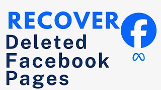 How to Recover Deleted Facebook Page  Full Guide [upl. by Cirderf]