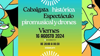 🟢🟣 Feria de Málaga 2024  Cabalgata histórica y Espectáculo  FeriaMLGPTV  16 agosto 💃🏼 [upl. by Telfer]