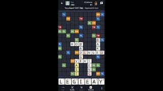 Wordfeud by Bertheussen IT  free multiplayer word puzzle game for Android and iOS  gameplay [upl. by Gillette529]