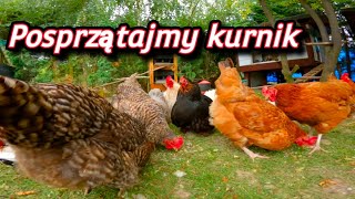 chicken 🐓🦆🐤 Sprzątanie kurnika [upl. by Macri]